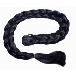 Coada de par impletita Brunet de 100cm Cod: BN100